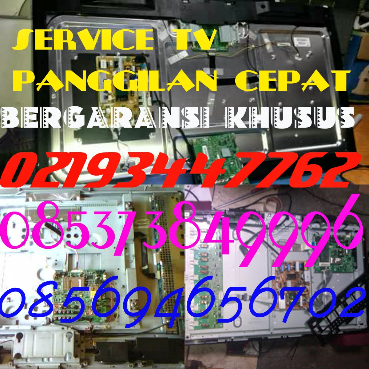 SERVICE TV LCD LED PLASMA PROJECTOR FLAT TABUNG CRT SLIM PANGGILAN