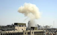 syria-explosio, Powerful bomb, Commercial district , Damascus , Syria civil war, Syrian prime minister 