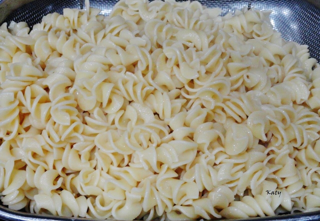 Para hincar el diente K+M = M+K Pasta con patatas