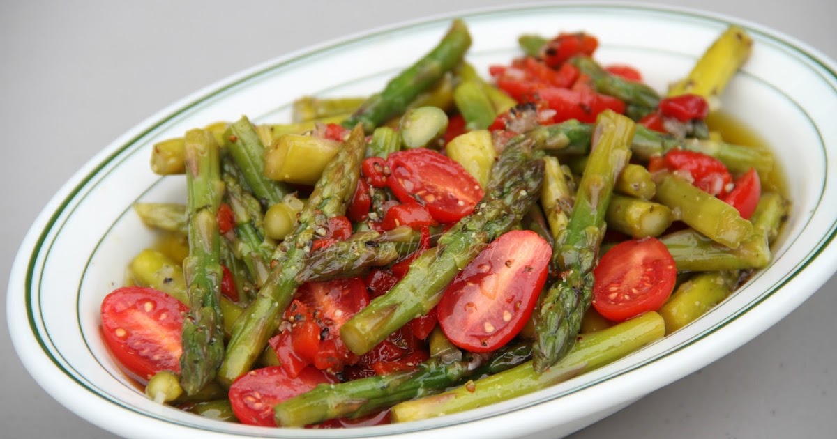 Deep South Dish Cold Marinated Asparagus Salad