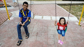 Cik Puteri dan Sepupu Cik Puteri, Sepupu, Buaian, taman belia, pulau pinang,