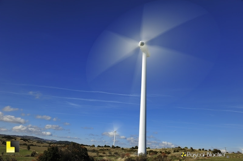 ardeche éoliennes photo Pascal Blachier