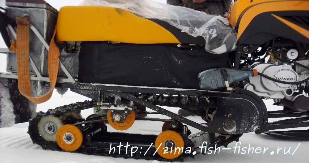 Багажник на снегоход динго своими руками