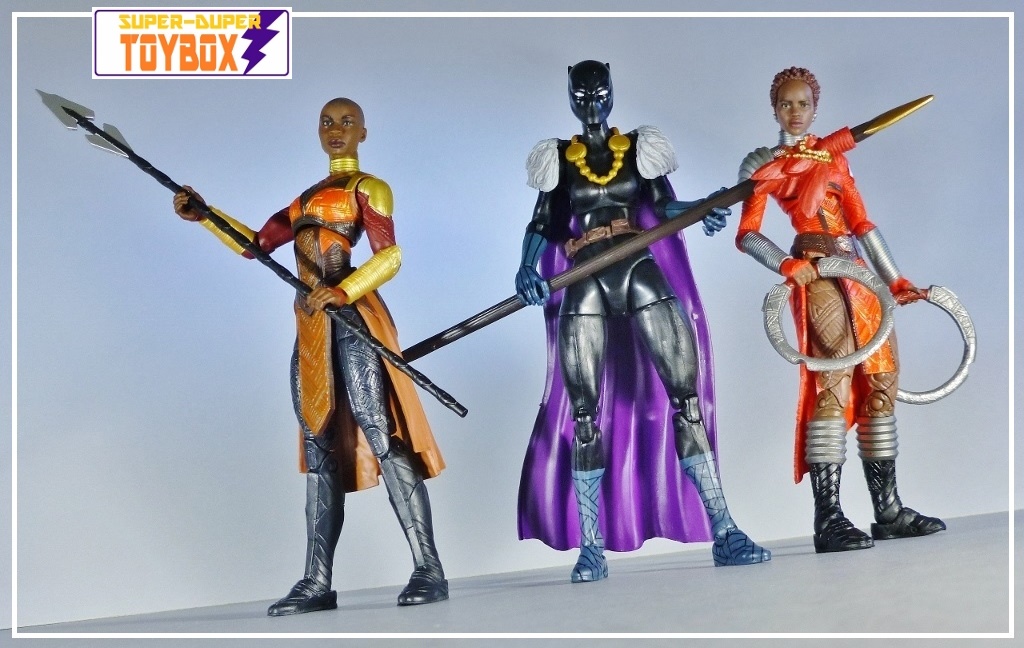 de nakia black panther figure 2018 NEUF Marvel Legends Okoye BAF torse