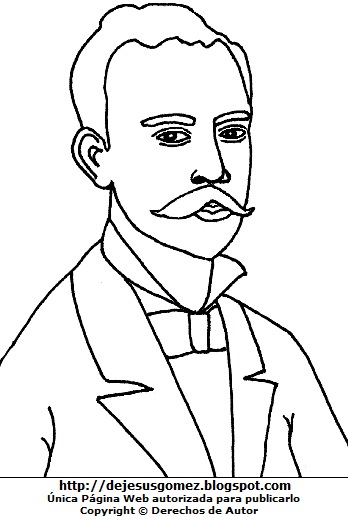 Leoncio Prado Dibujo de Leoncio Prado para colorear, pintar e imprimir para niños. Dibujo de Leoncio Prado hecho por Jesus Gómez