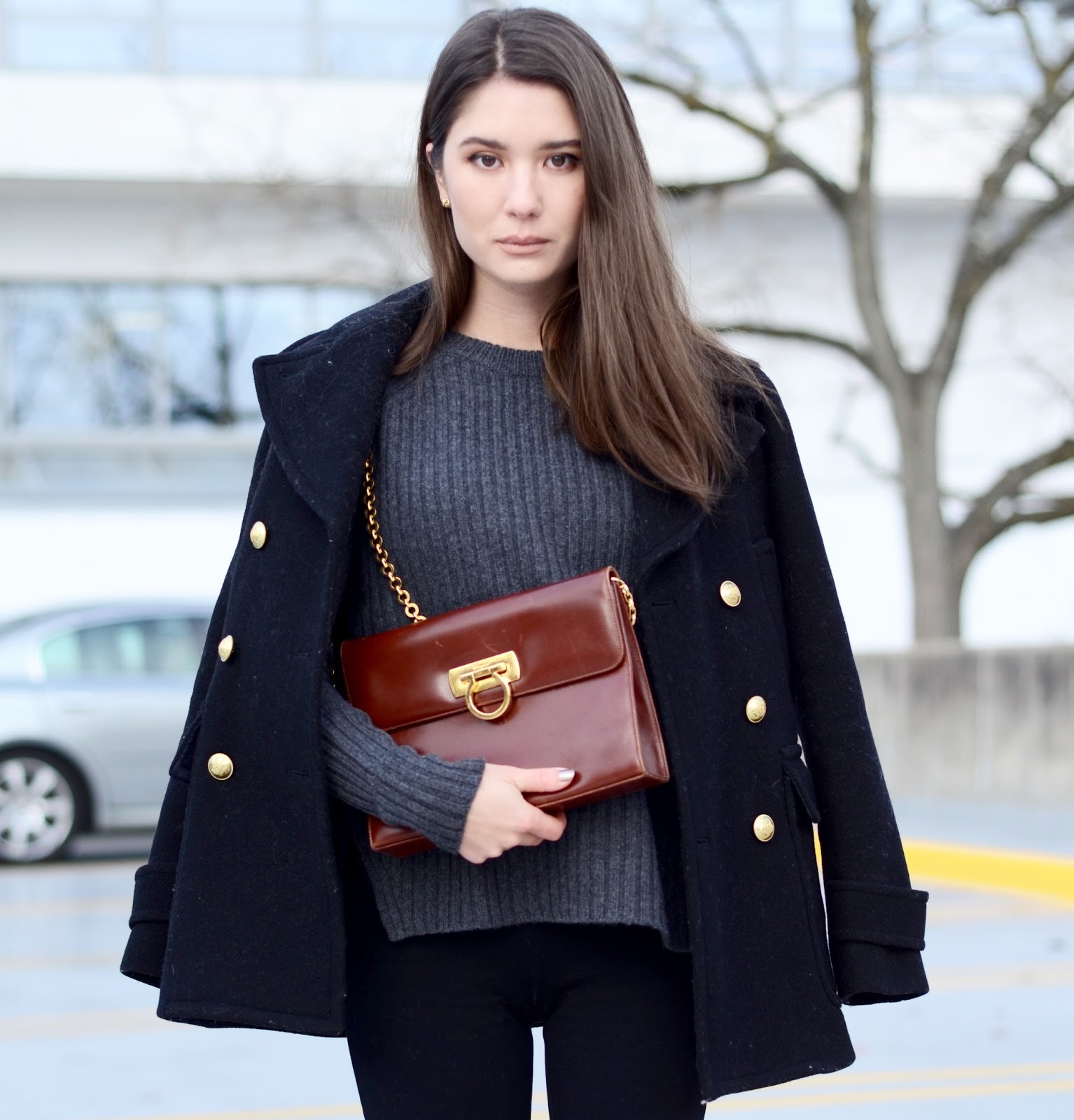 Everlane Ribbed WoolCashmere Crew & Oversized Cardigan By Grace