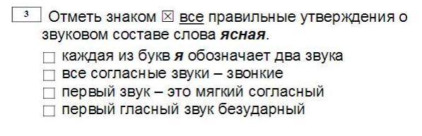 состав слова ясный