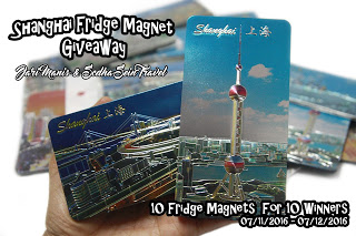 Shanghai Fridge Magnet Giveaway By Jari Manis & Scdha Sein Travel