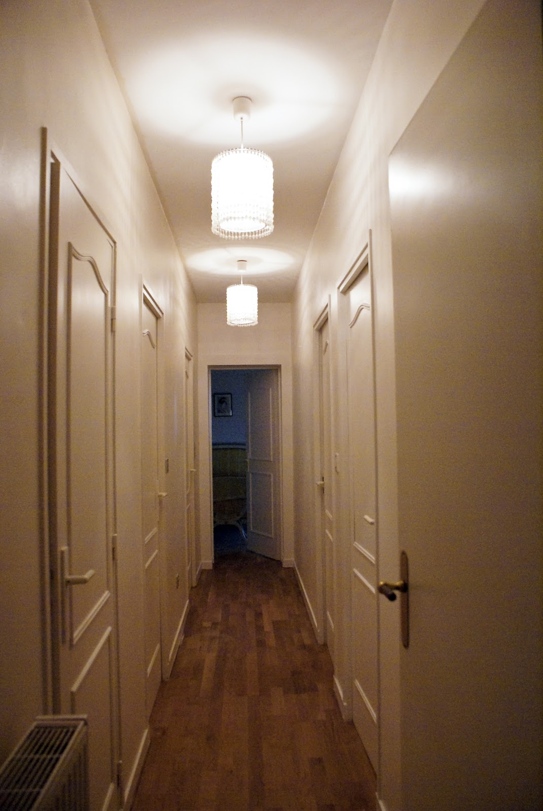 relooking d'un couloir L'écrin bohème