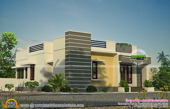 Elevation of space saving house