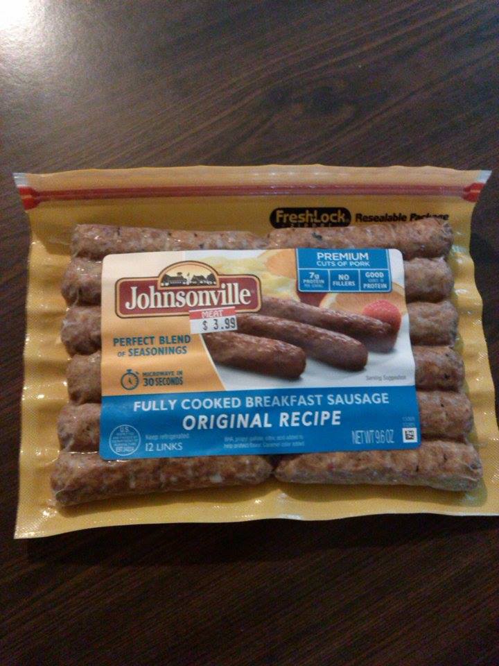 A day with Shannon My review of Johnsonville Fully Cooked Breakfast