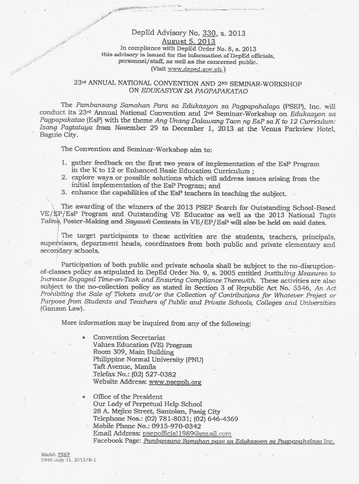 Essay edukasyon sa pagpapakatao picture