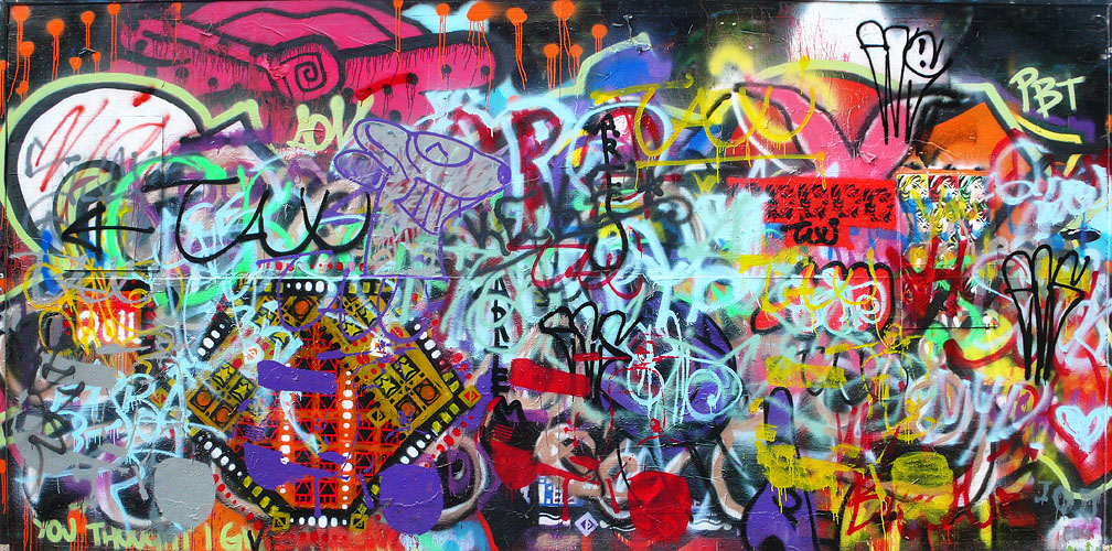 The Murals of Eugene Oregon The Boundary Between Murals & Graffiti