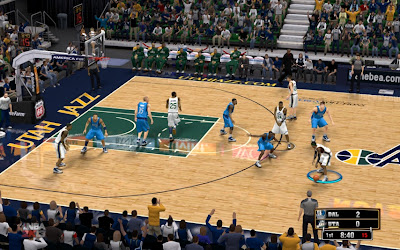 Download NBA 2K13 Utah Jazz EnergySolutions Arena Court Patch