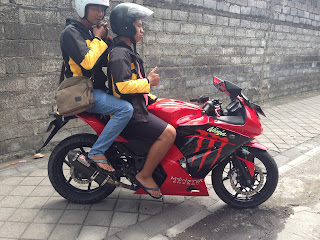 Sewa Motor sport ninja di Bali