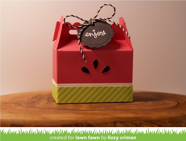 Lawn Fawn Scalloped Treat Box  ̹ ˻