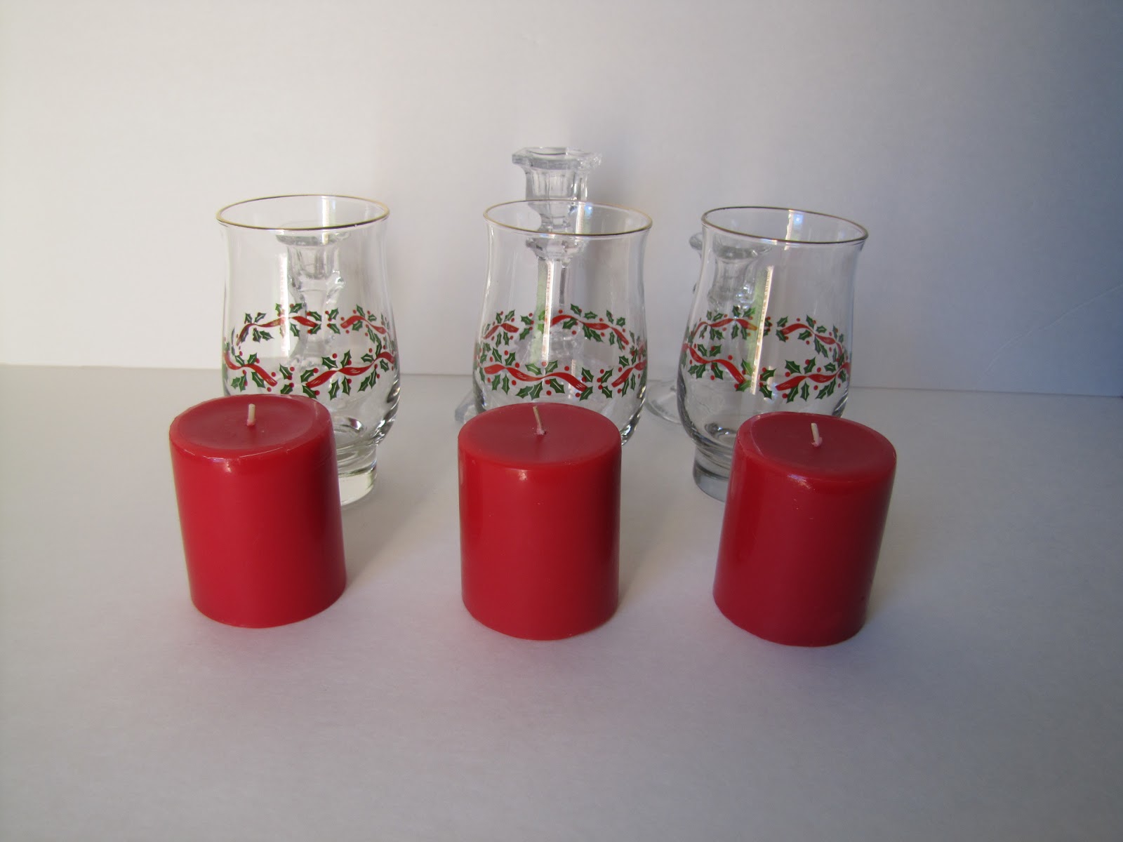 Holiday Candle Holders