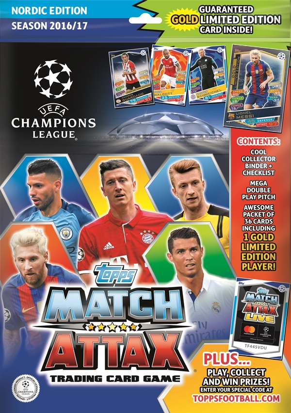 Football Cartophilic Info Exchange Topps UEFA Champions League Match