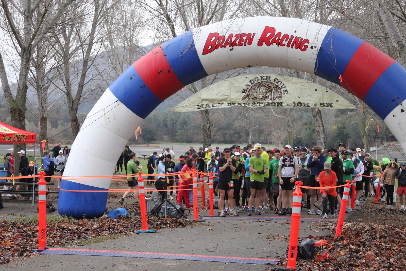 Vertical Turtle: Brazen Racing Badger Cove Half Marathon