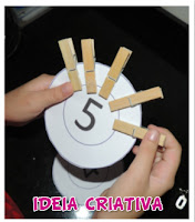 Atividade matemática Educação Infantil com material concreto Atividade matemática Educação Infantil com material concreto