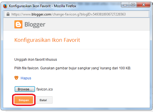 cara mudah membuat favicon blog tanpa software