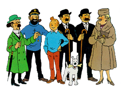 News Mixture World: Tin Tin Characters