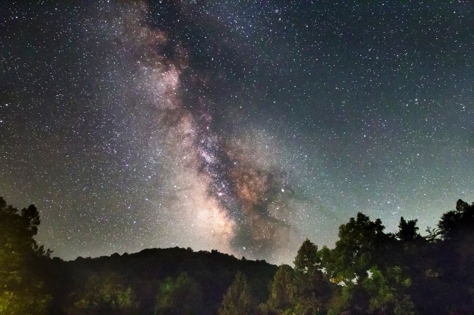 Astrophotography Blog: Milky Way over Yellowstone National Park Old ...