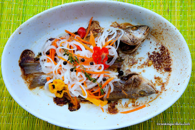 Photo of Jamaican escovitch fish made in the oven