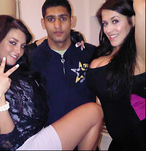 Michael Jordan: Amir khan With Girlfriend Pictures