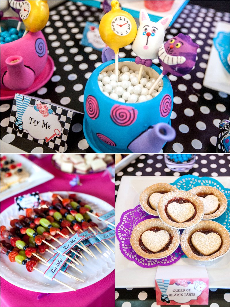 Wonderland Tea Party Guide - Menu and Decorating tips - Cooking