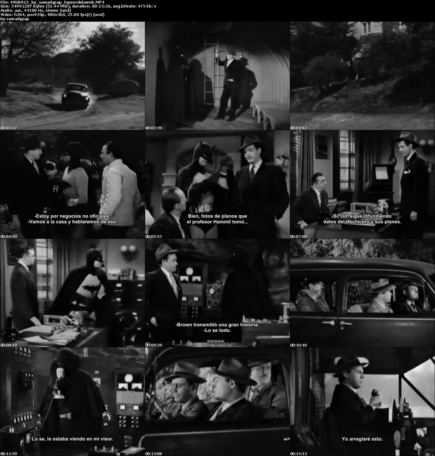 Serie Batman and Robin [1949] [DVDRip][B&BN][Subtitulada]