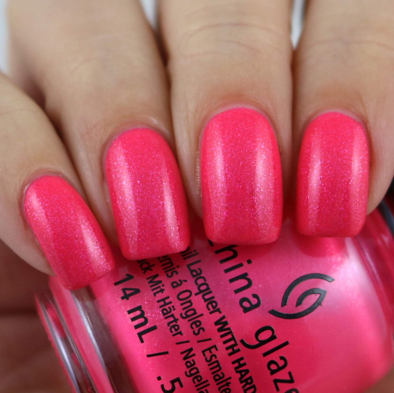 China Glaze Don't Be Sea Salty swatched by Olivia Jade Nails
