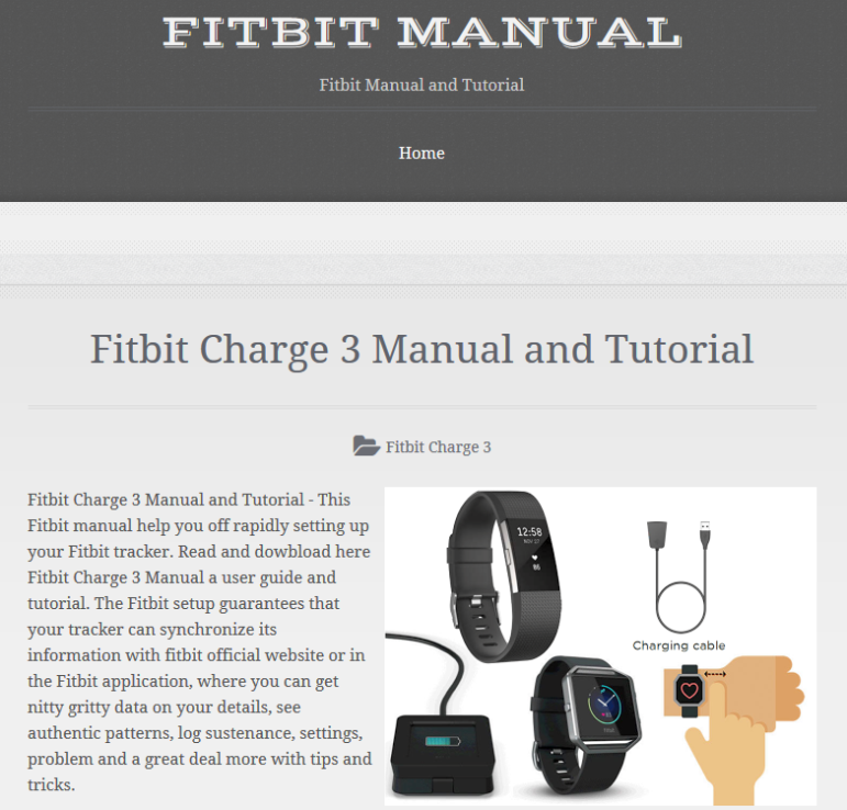 fitbit charge 3 setup instructions