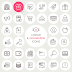 33 Linear Ecommerce Icons