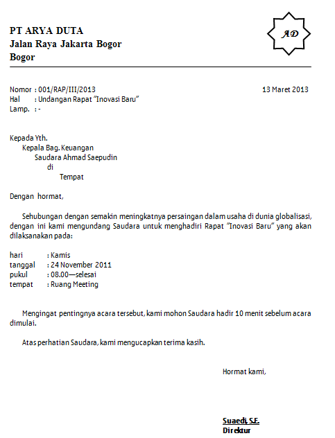 Notes Pengertian Bentuk Dan Jenis Surat