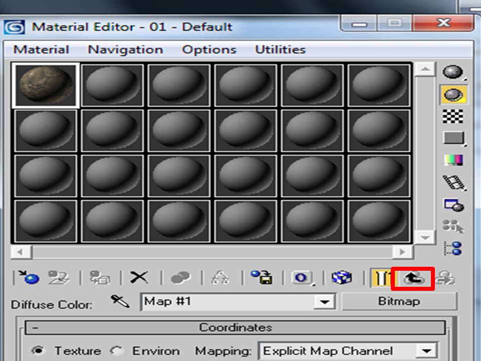 Explicit mapping. Cpecular Glosines как сделать зеркало. MS default material.