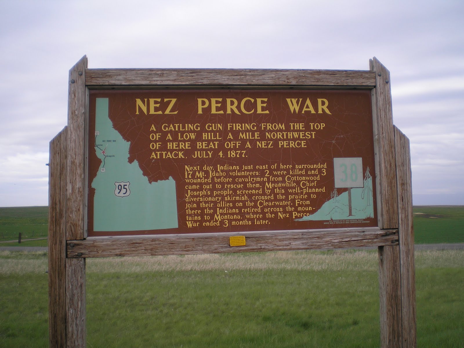 The Road Genealogist Grangeville to Lewiston, Idaho