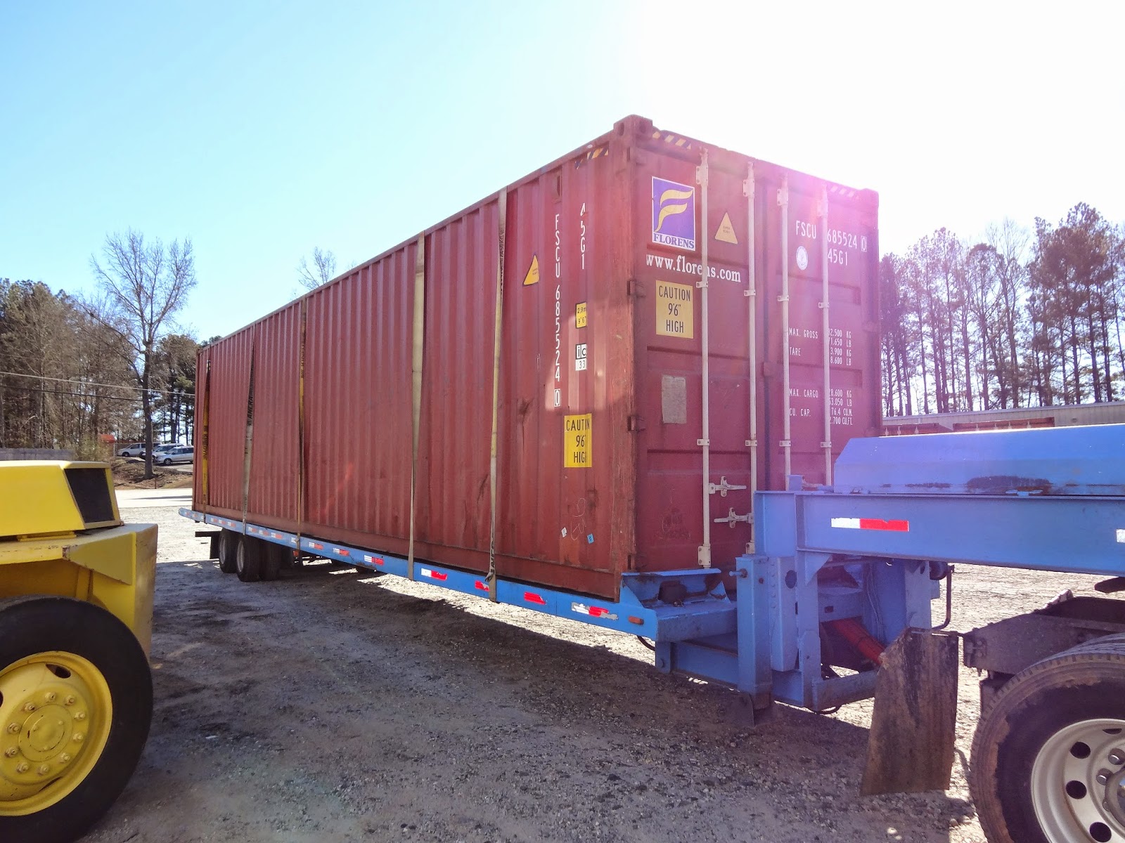 How do I relocate an empty shipping container? Atlanta Used Shipping