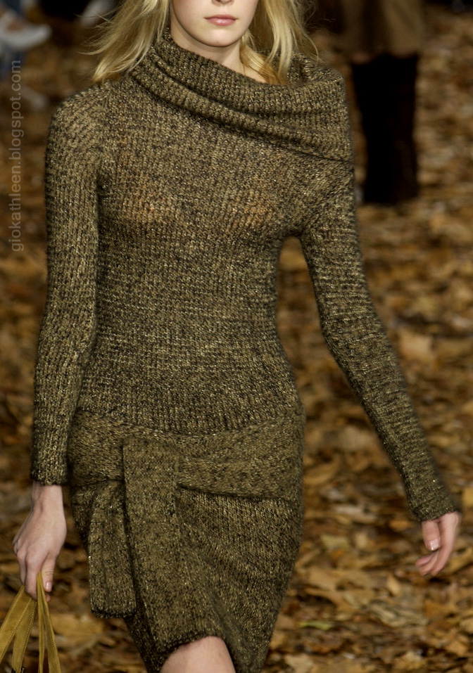 Details: D&G FW2002 knitted fashion