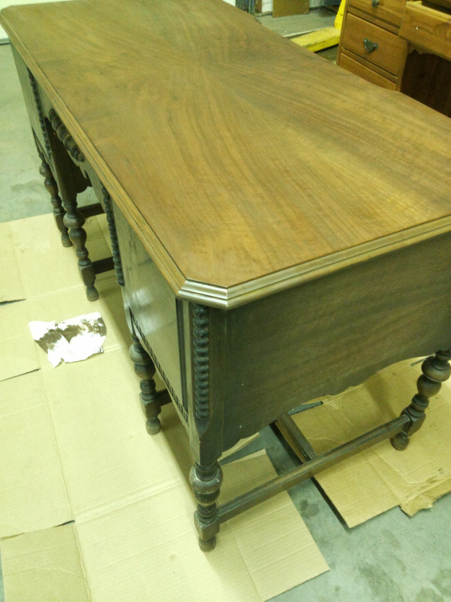 Postcards from the Ridge:  How to refinish furniture tutorial with complete instructions.