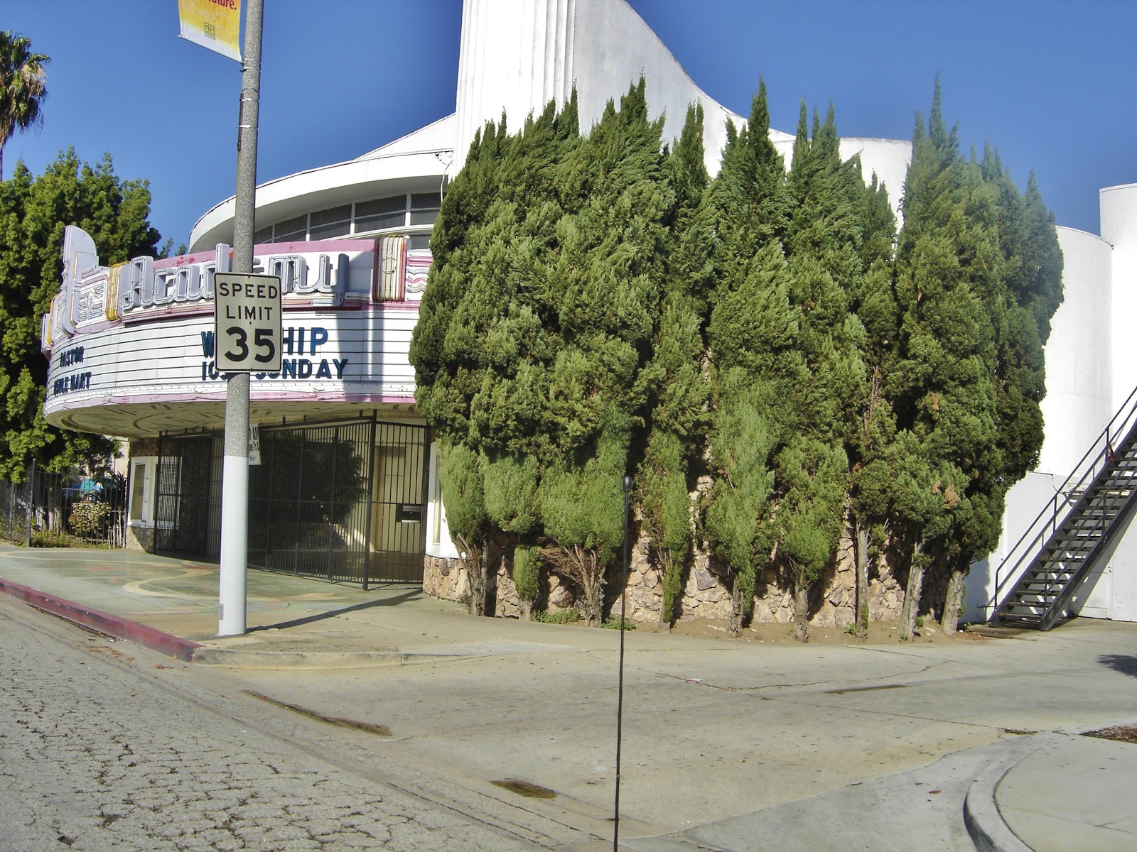 Places To Go, Buildings To See Academy Theater Inglewood, California