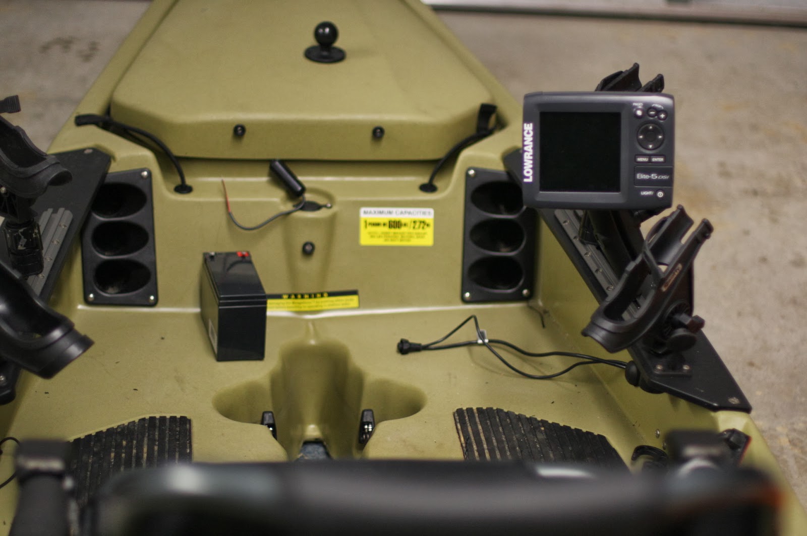 East Carolina Speckhunter 2013 Hobie Pro Angler (PA) Lowrance Elite 5