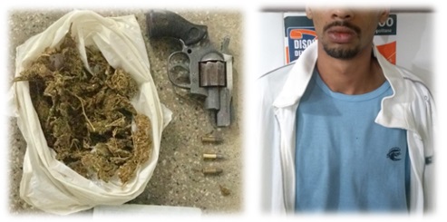 RONDESP NORTE PRENDE INDIVÍDUO COM ARMA DE FOGO E MACONHA EM JACOBINA RONDESP NORTE PRENDE INDIVÍDUO COM ARMA DE FOGO E MACONHA EM JACOBINA