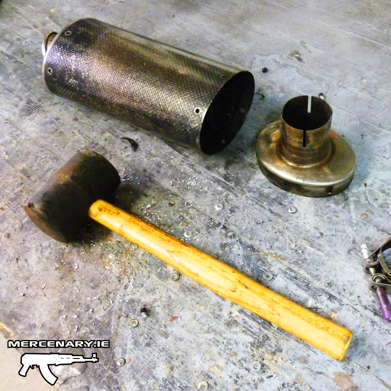 Mercenary Garage The MERCENARY Guide to Repacking Your Exhaust Can