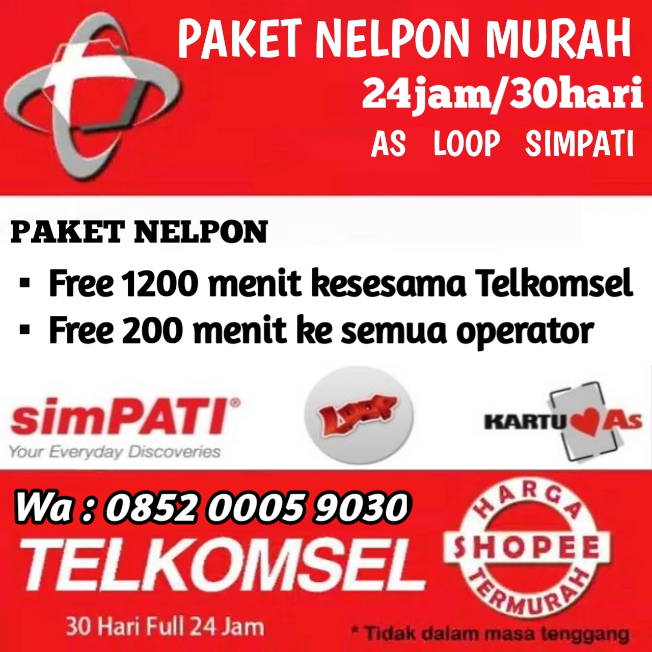 Cara Cek Paket Nelpon Simpati Loop - Cara Daftar Paket Nelpon Simpati