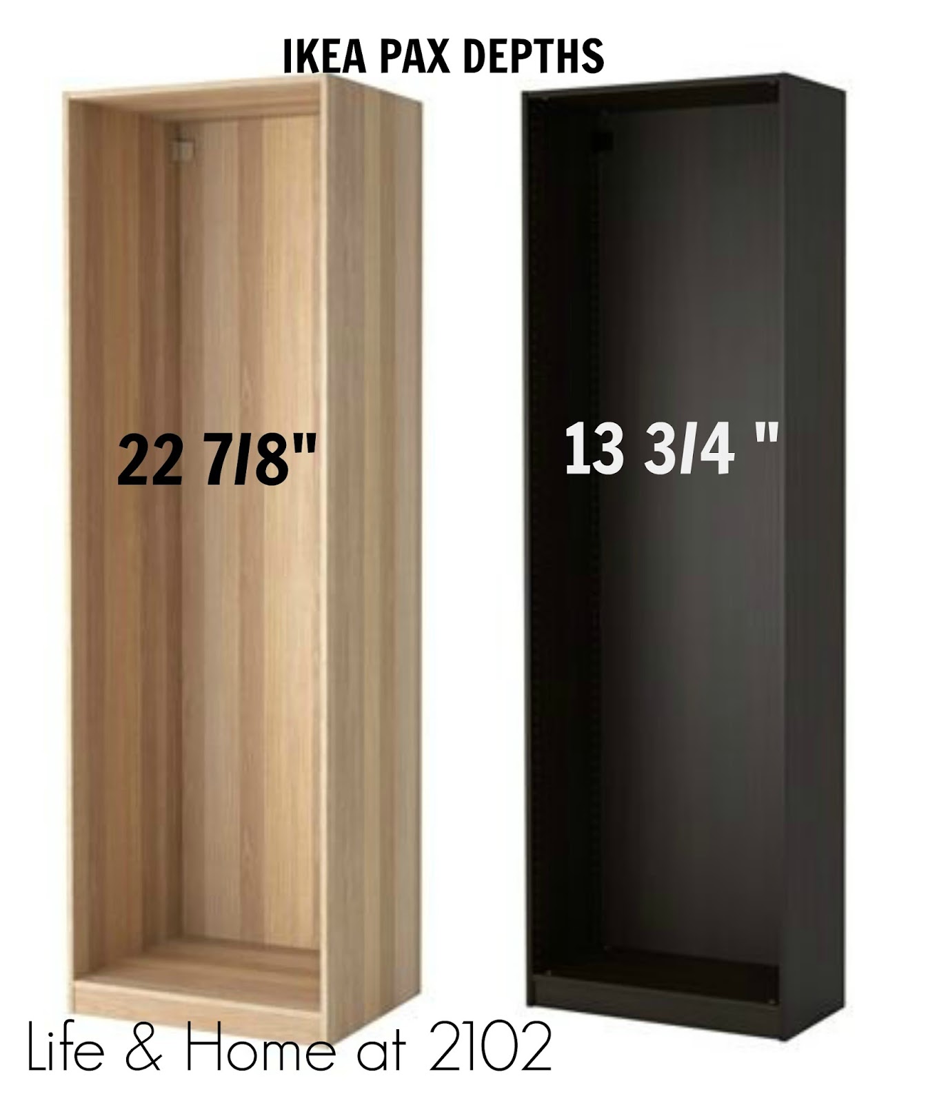 Life & Home at 2102 Guide to Building your own Closet using the IKEA