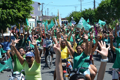 ZÉ ANTONIO E O CORONEL FERNANDES REALIZAM GRANDE PEDALÇO NESTA MANHÃ DE 7 DE SETEMBRO