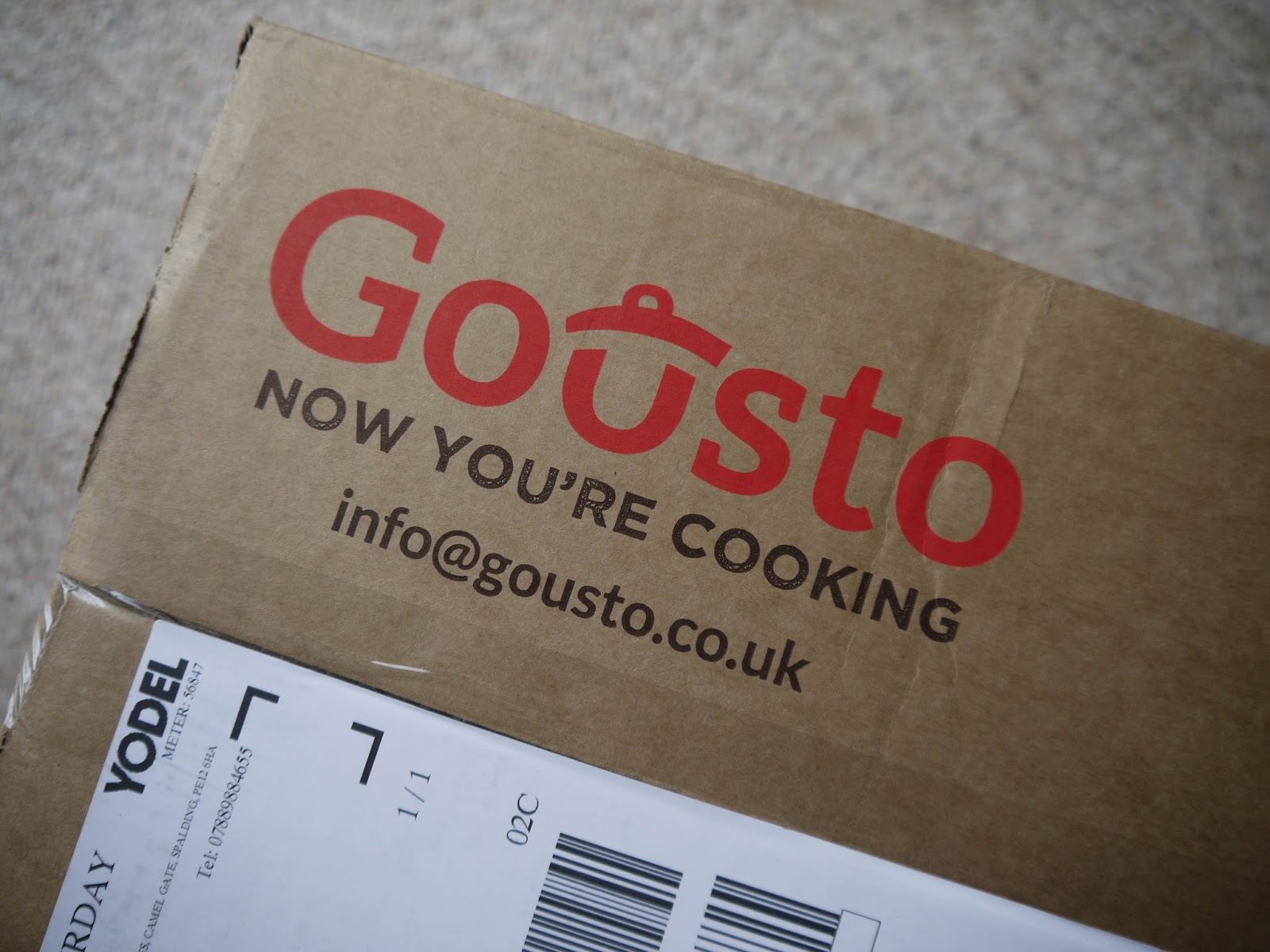 Gousto Food Boxes The Beauty Type