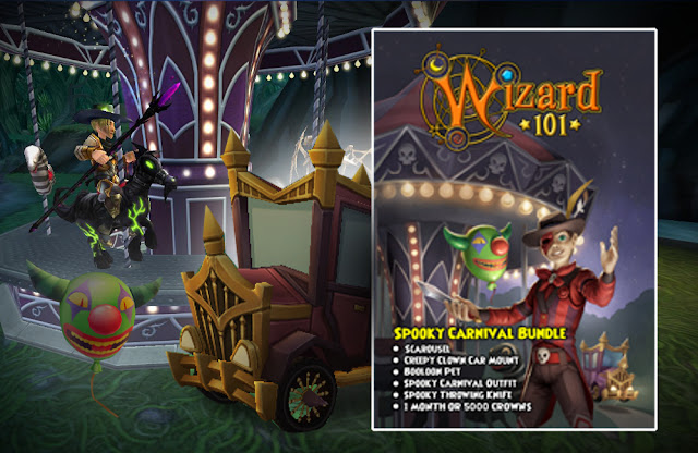 Wizard101 Spooky Carnival Bundle