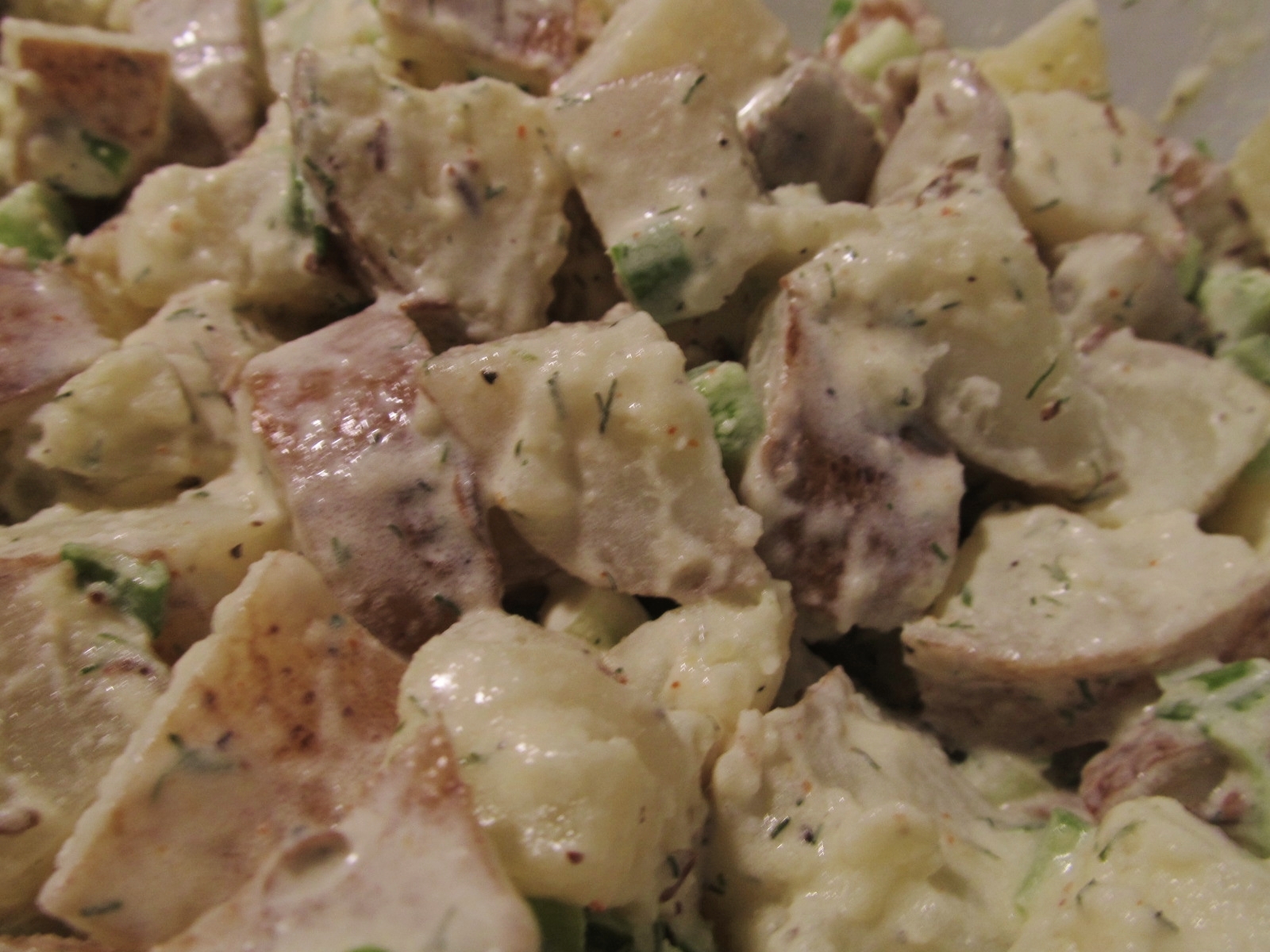 Slapdash Cooking Pickle Juice Potato Salad...